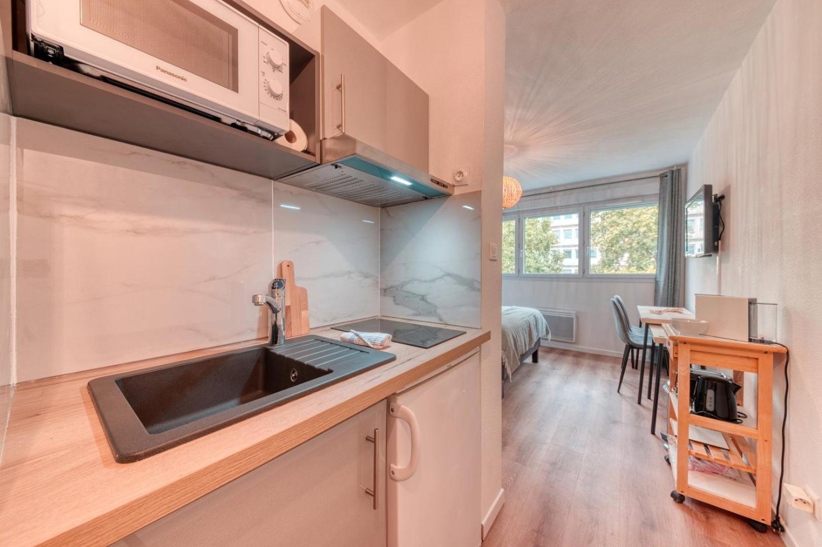 Guestready - Superbe Studio Part Dieu Apartment Lyon Luaran gambar